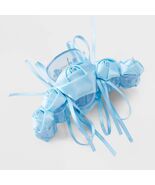 Wild Fable Satin Rosette Bow Hair Claw Clip Blue - $14.34 CAD