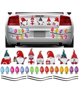 29Pcs Christmas Reflective Car Magnets Set Colorful Bulb Light Magnets W... - £15.16 GBP