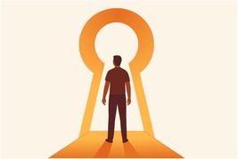 Unlocking Inner Potential –Inspirational Vector Illustration for Persona... - $4.99