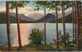 Grand Lake Colorado with Mt Baldy in the Background Colorado Postcard - $14.80