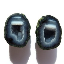 Tabasco Mexican Geode Polished Halves for Earrings Jewelry and Display Tab1138 - £13.46 GBP