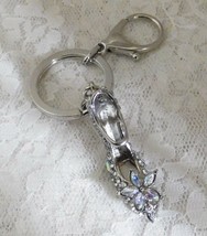 Avon High Heel Key Chain   Total Bling   New in Box  - $12.19