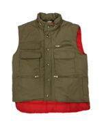Vintage Sears Fieldmaster Vest Size M Beige and Red Shooting Hunting Fis... - $54.04 CAD