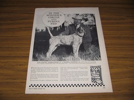 1959 Print Ad Purina Dog Chow Champion Hunting Dog - £7.58 GBP