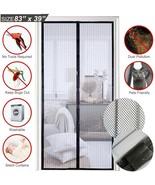 Porch/House Magnetic Screen Door Net Blocks Mosquitos Flies Insect Bug B... - £15.81 GBP
