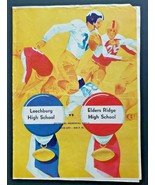 1952 Leechburg PA vs Elder Ridge PA High School Souvenir Football Progra... - £9.42 GBP