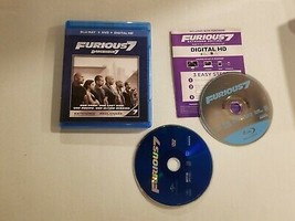 Furious 7 (Blu-ray Disc, 2015, 2-Disc Set) - £5.82 GBP