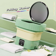 Compact Foldable Washing Machine for Travelers and Small Spaces - £93.30 GBP+