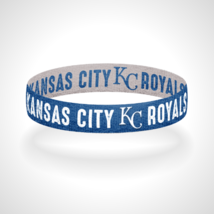 Reversible Kansas City Royals Bracelet Wristband Always Royal Forever Royal - £9.39 GBP+