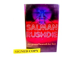 Salman Rushdie / The Ground Beneath Her Feet / 1999, Jonathan Cape / SIGNED 1st - £144.33 GBP