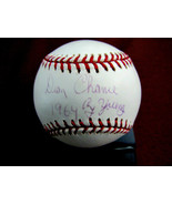 DEAN CHANCE 1964 CY YOUNG CALIFORNIA ANGELS PITCHER SIGNED AUTO BASEBALL... - £93.47 GBP