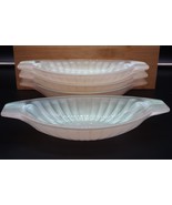 Vtg Glass Pearlescent Made in France Banana Split Ice Cream Dessert Set ... - $920.64 MXN