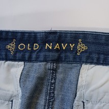 Old Navy Denim Jean Skirt Women's Size 18 Back Slit Blue Trouser Skirt RN#54023 image 3