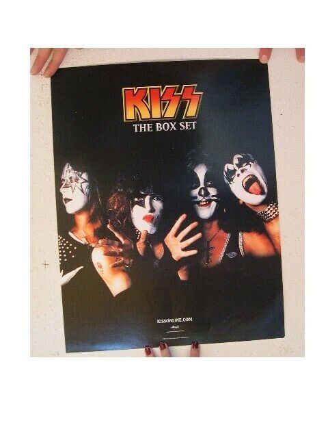 Kiss Poster The Box Set Faces Painted Band Shot Promo - $33.38