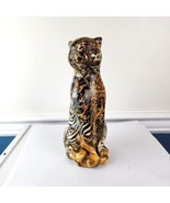 La Vie Safari Patchwork Cheetah Ceramic Figurine - £17.08 GBP