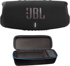 Jbl Charge 5 (Black) + Bundle With Divvi! Protective Hardshell Case (Black) - £126.86 GBP