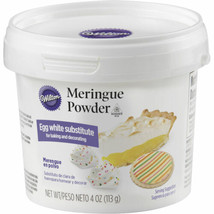 Wilton 4 oz Meringue Powder for Royal Icing reclosable - £8.93 GBP
