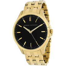 Armani Exchange Men&#39;s Classic Black Dial Watch - AX2145 - £103.64 GBP