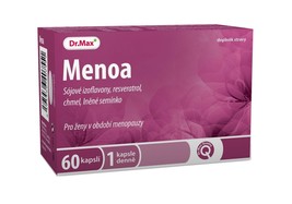 Natural Menoa food supplement non hormonal vitamins for menopausal women 60 caps - £27.99 GBP