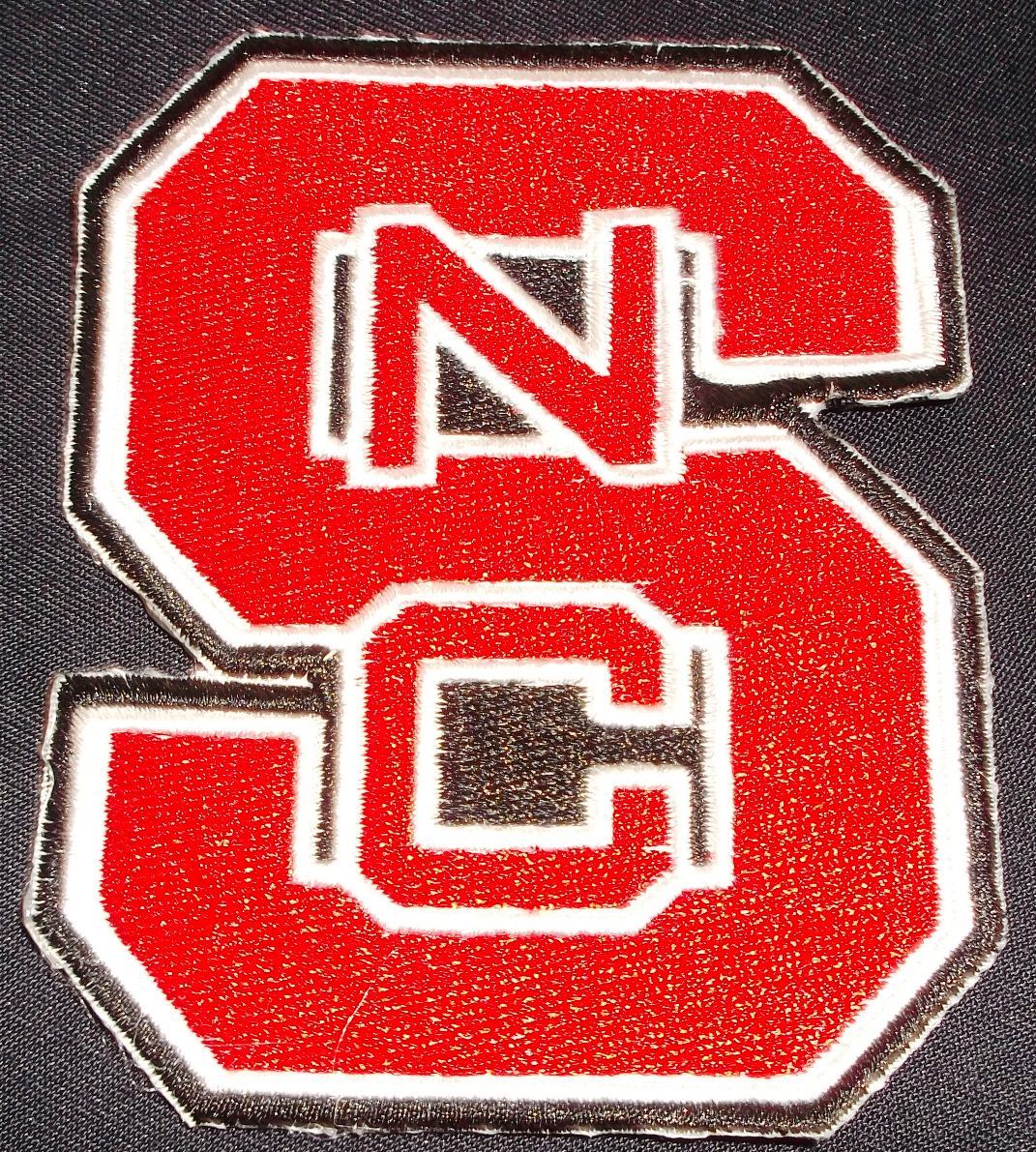 North Carolina State Logo Iron On Patch