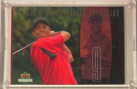 Tiger Woods 2001 Upper Deck Tiger&#39;s Championship Collection 3.5x5 PGA Go... - £35.49 GBP