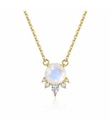 Vivian Grace Ava Moonstone &amp; Topaz Necklace - $136.00