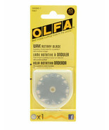 OLFA 45mm Rotary Cutter Blade Wavy WAB45-1 - £10.58 GBP