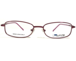 Lantis Eyeglasses Frames L8023 MAG Pink Red Rectangular Full Rim 48-16-135 - £22.21 GBP