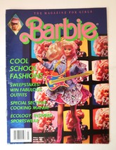 Vtg Barbie Magazine Fall 1990 School Fashion Sweepstakes Cooking Sportswear - $223.68 MXN