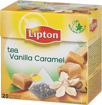 LIPTON Vanilla Caramel - 20 x 6 = 120 pyramid tea bags - $32.85