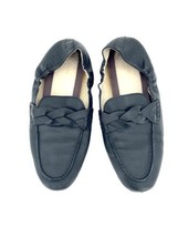 Cole Haan Women&#39;s Black Odette Driverina Braided Leather Loafer Flats SZ... - $39.00