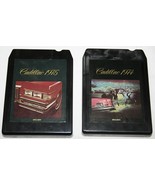 2 Vintage CADILLAC 1974 &amp; 1975 Sampler 8 TRACK CARTRIDGE Tapes MANCINI &amp;... - $24.74