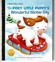 The Poky Little Puppy&#39;s Wonderful Winter Day Little Golden Book C2 - £4.53 GBP