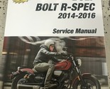 2014 2015 2016 YAMAHA BOLT Owners Service Shop Repair Manual OEM Factory... - £146.14 GBP