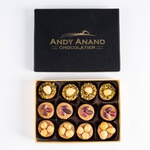 Andy Anand&#39;s Exquisite Gourmet Parfait Truffle Gift box, made with a Medley  - £15.69 GBP