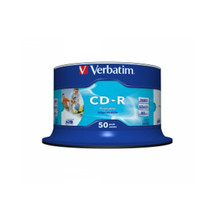 Verbatim CD-R Spindle 700mb White (50pk) - £34.26 GBP