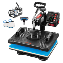 VEVOR 5 in 1 Heat Press, 12 x 15 in, 900W, Digital Precise Temperature C... - $147.90