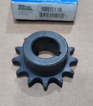 Martin Roller Chain Sprocket 13-Teeth 1-1/8&quot; 50BS13-1-1/8 - $26.74 CAD