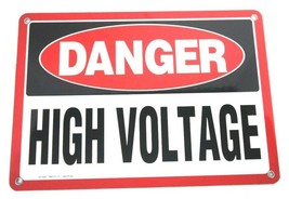 NEW DANGER HIGH VOLTAGE SIGNS PD102859 - £14.97 GBP