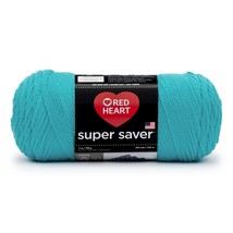 Red Heart Super Saver Yarn Turqua 1 Pack of 1 Skein - $647.41 MXN