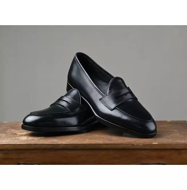New Black Leather Formal Loafer Business Moccasins Shoes For Mens.  - $149.99