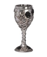 Alchemy Gothic Ruah Vered Goblet Wine Water Stainless Steel Resin Gift D... - £33.77 GBP