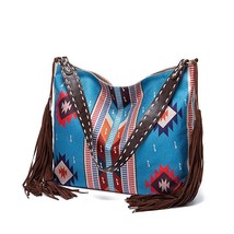 Casual Handmade id Fringed Bags for Women Bags Beach Bohemian  Messenger Bag - £84.51 GBP