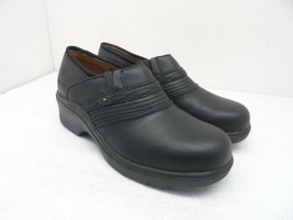 Ariat Women&#39;s Steel Toe Clog Work Shoes 10002368 Black Size 7.5C - £44.71 GBP