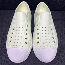 Native Jefferson Adult Unisex Shoes Sunny Green/White, Size 8 Women/6 Men - £16.94 GBP