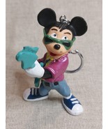 Vintage Disney Hand Painted Bullyland Rockstar / Guitar Mickey Mouse Key... - $333.36 MXN