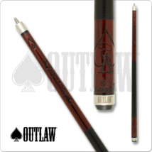 Outlaw OL55 Pool Cue Cowboy Inside of a Spade Style 19oz Free Shipping! - £196.40 GBP