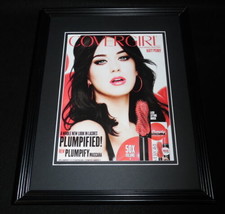Katy Perry 2015 Covergirl Plumpify Mascara 11x14 Framed ORIGINAL Advertisement - £27.23 GBP