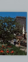 Vintage Park Street Church From Tremont Street Boston Mass. 1970&#39;s Postc... - $3.78