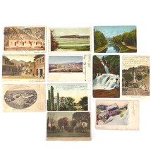 11pc Lot 1907 ARIZONA &amp; NEW MEXICO RPPC Lithograph Postcards Phoenix Alb... - £34.26 GBP